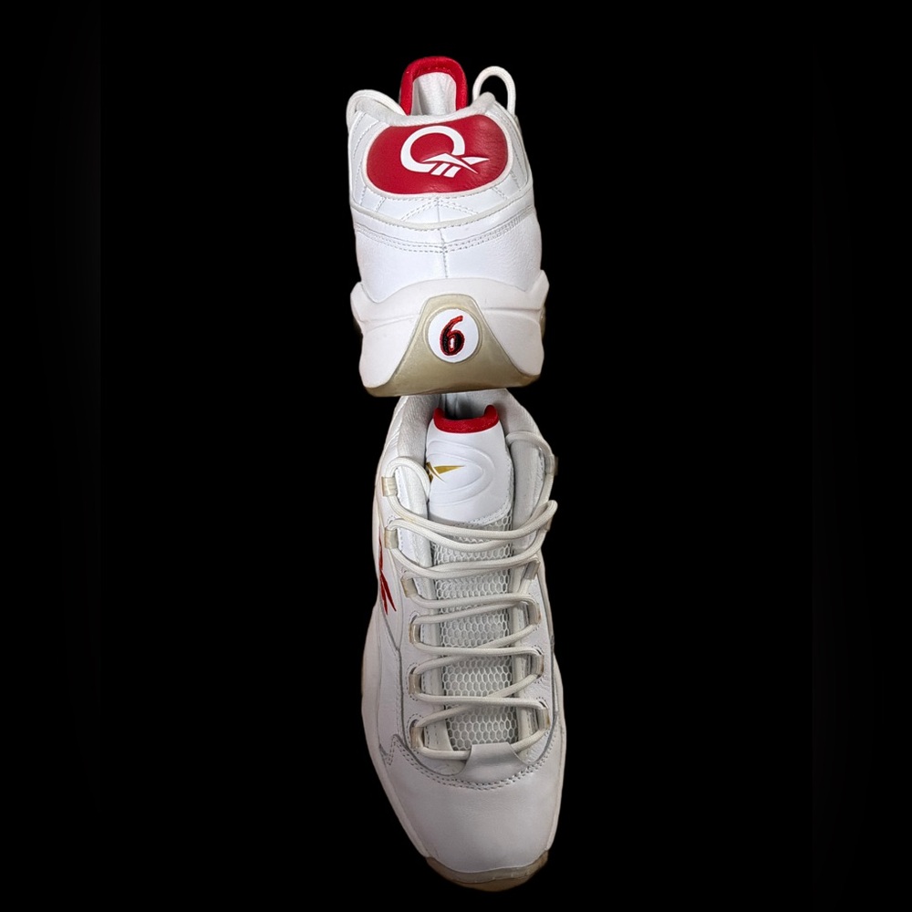 Reebok The Question Iverson tribute edition to Dr. J #6 EUC 1X - Picture 13 of 16